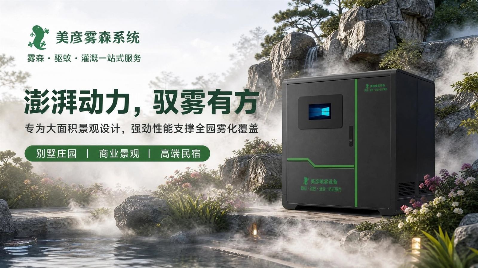 青岛雾森景观冷雾机